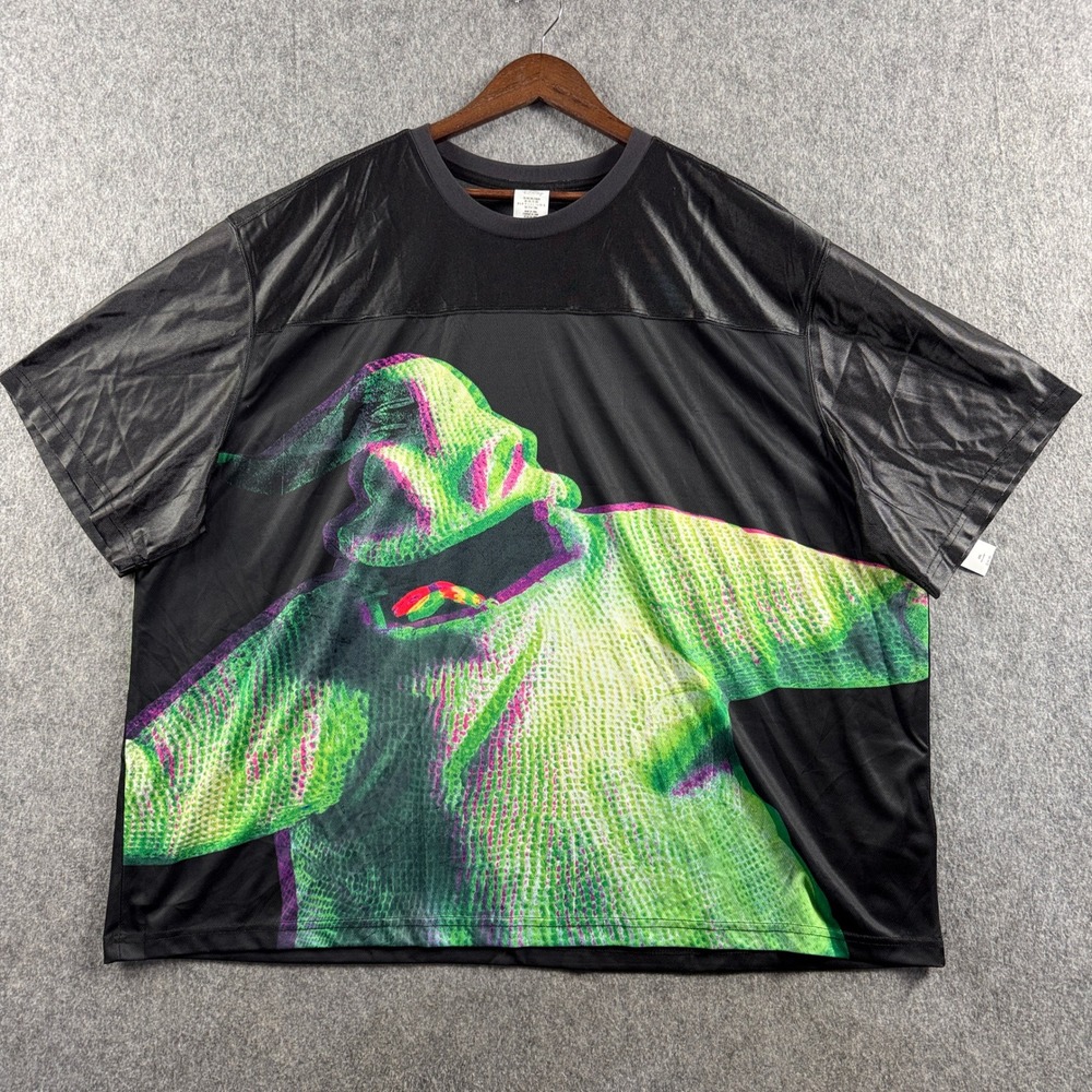 Disney Men's XXL Black Green The Nightmare Before Christmas NWT Jersey